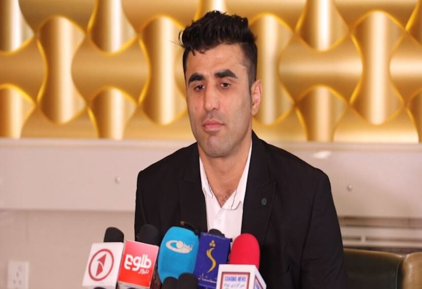 احمد ولي هوتک د جون پر ۲۴ د قرغز سیال پر وړاندې د سیالۍ ډګر ته ښکته کېږي