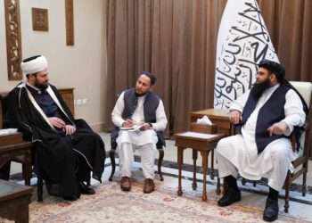 د ریاست الوزرا سیاسي مرستیال د روسیې مسلمانانو له پلاوي سره کتنه کړې