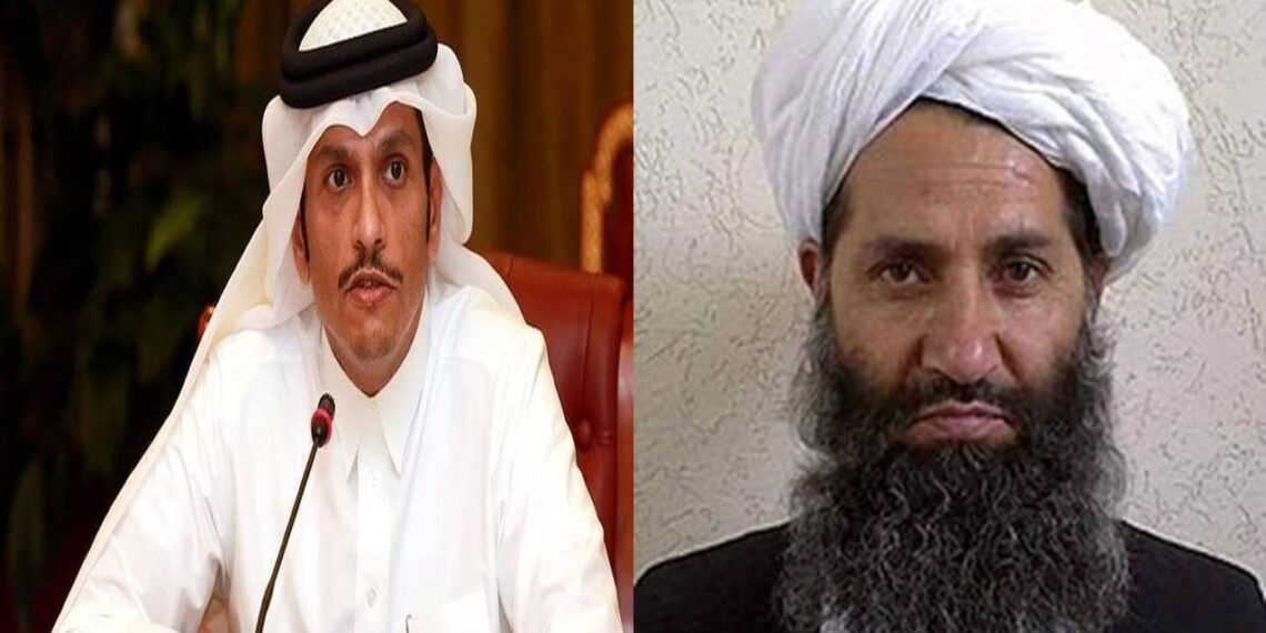 د اسلامي امارت مشرتابه او د قطر لومړي وزیر سره لېدلي