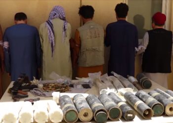 کندز کې د بېلابېلو جرمونو په تور سلګونه کسان نیول شوي