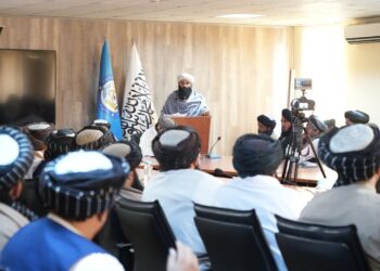 د کورنیو چارو وزارت سرپرست د دې وزارت اړوند ادارو له رئیسانو سره کتلي