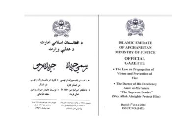اسلامي امارت: د امربالمعروف پر قانون نيوکې ګستاخي ده