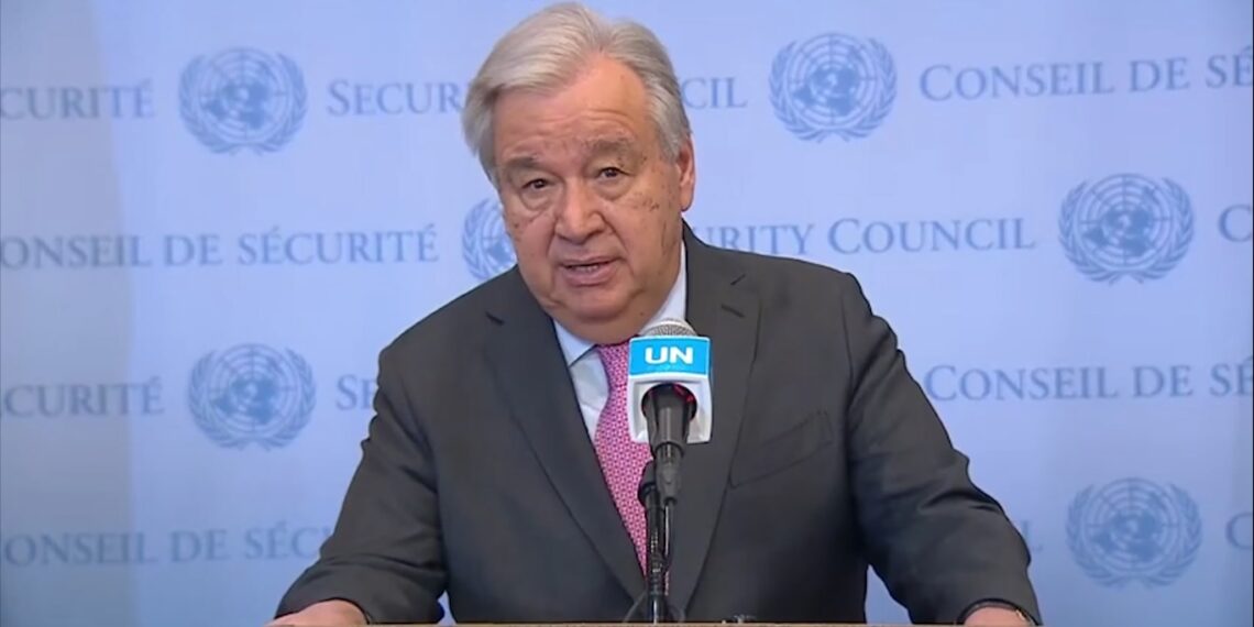 ګوتېرېش: د ښځو حقونو له ورکړې پرته اسلامي امارت نړیوال سټېج کې مناسب ځای نه شي پیدا کولی