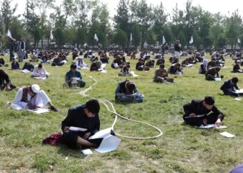 کابل کې له شاوخوا زر زده کوونکو د اسلامي امارت پېژندنې ازموینه واخیستل شوه