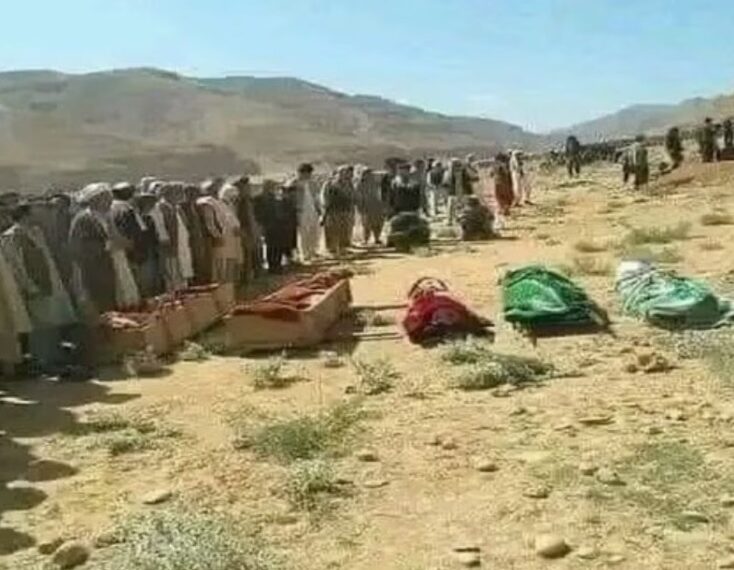 دایکندي کې پر ملکي وګړو برید په کوردننه او بهر غبرګونونه راپارولي