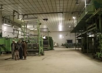 د بلخ نساجۍ کارخونې د بیارغونې چارې ۹۵ سنله بشپړې شوې