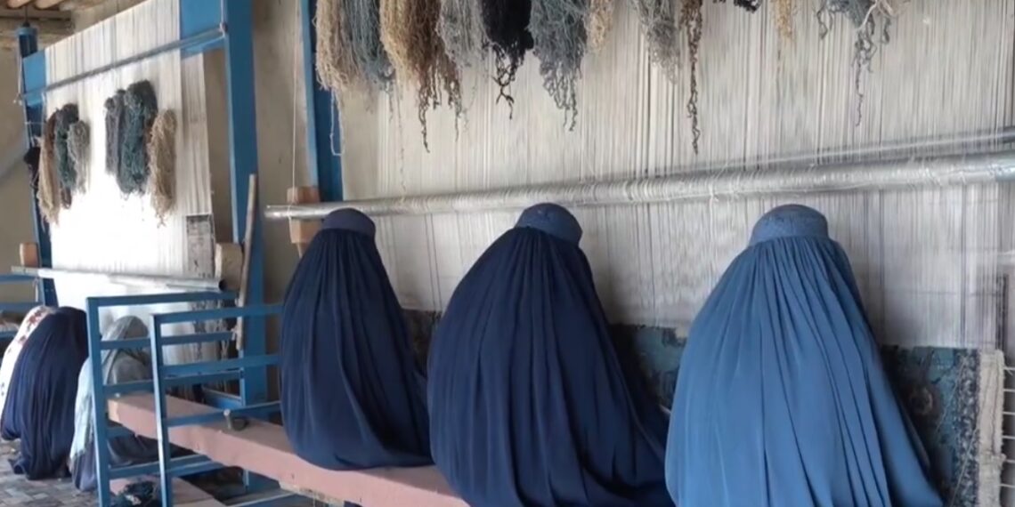 لغمان کې سلګونه ښځو ته کاري فرصتونه برابر شوي