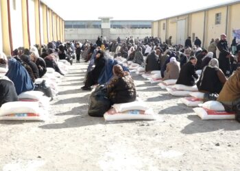 کابل کې له ۵۰۰ اړمنو کورنیو سره ژمنۍ مرستې وشوې