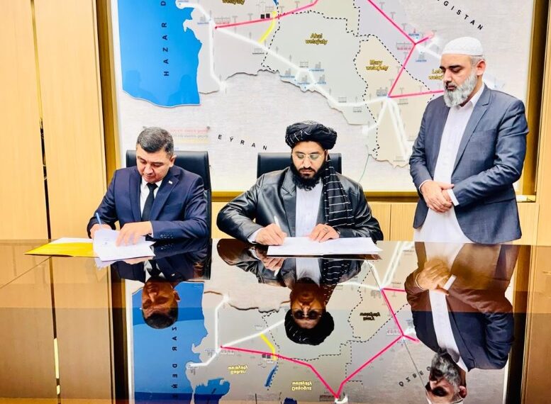 افغانستان له ترکمنستان سره د ۲۰۲۵کال لپاره د برېښنا پېرلو تړون نوی کړ