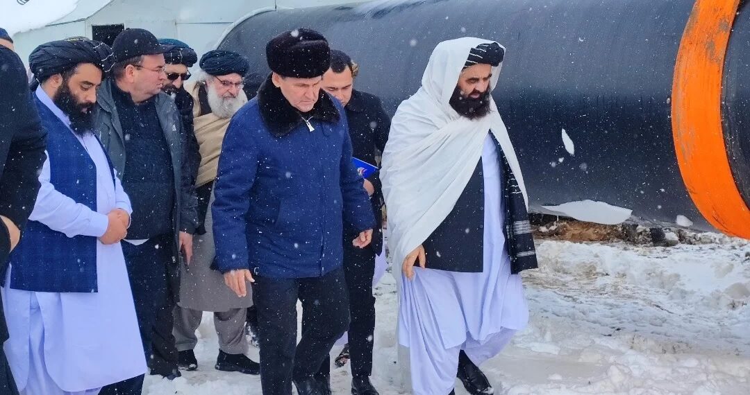 افغان – ترکمن چارواکو د ټاپي پروژې له چارو لیدنه وکړه