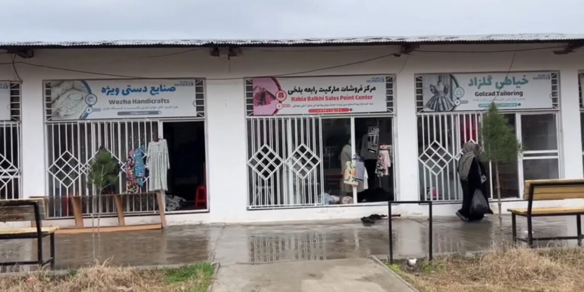 بلخ کې سوداګرې ښځې د اسانتیاوو او تجهیزاتو غوښتنه کوي