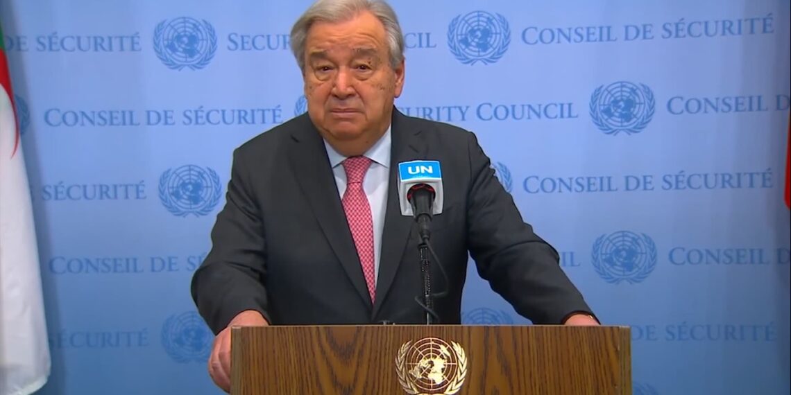 ګوتېرېش: د امریکا د مرستو بندېدل به افغانستان کې ناوړه پایلې وزیږوي