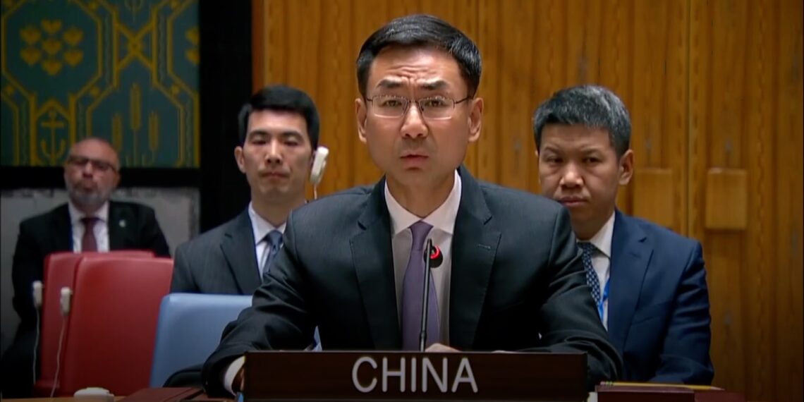 ملګرو ملتونو کې د چین استازی: د افغانستان له اوسني حکومت سره باید خبرې وشي