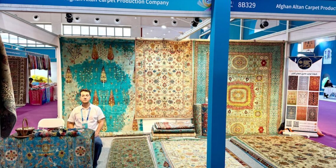 د چین او سوېلي اسیا نړیوال نندارتون کې افغاني توکو لپاره ۸۸ غرفې ځانګړې شوې