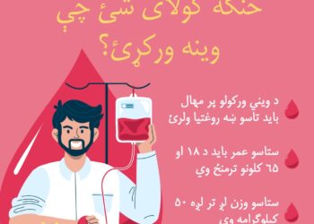 د روغتیا نړیوال سازمان افغانستان کې د وینې ورکول ستایلي