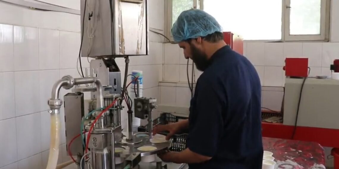 د بغلان لبنیاتو کارخونې یوځل بیا په فعالیت پیل وکړ