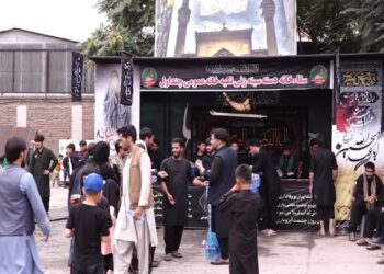 د عاشورا ویر کوونکي د امنیت له ټینګښت خوښي څرګندوي