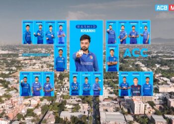 د افغانستان کرېکټ بورډ د اسیا جام سياليو لپاره ملي لوبډله اعلان کړه