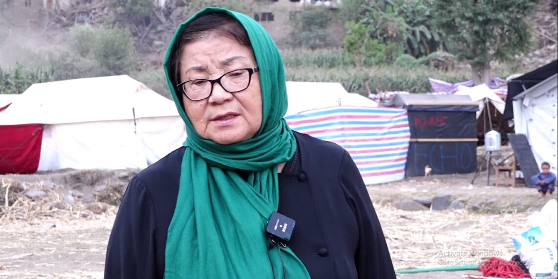 اوتنبایوا: که د زلزله ځپلو بېړنی لاسنیوی ونه شي، له کړاوونو ډک ژمی به ولري