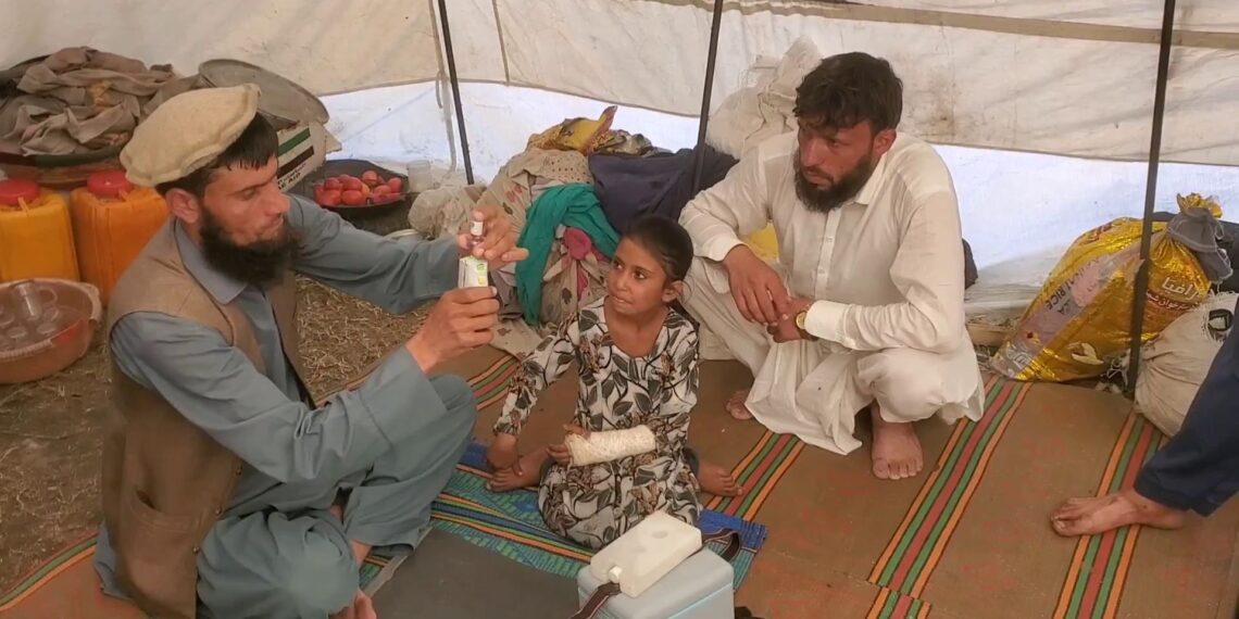 ننګرهار کې د زلزلې له امله بېځایه شویو ترمنځ ناروغۍ خپرې شوې