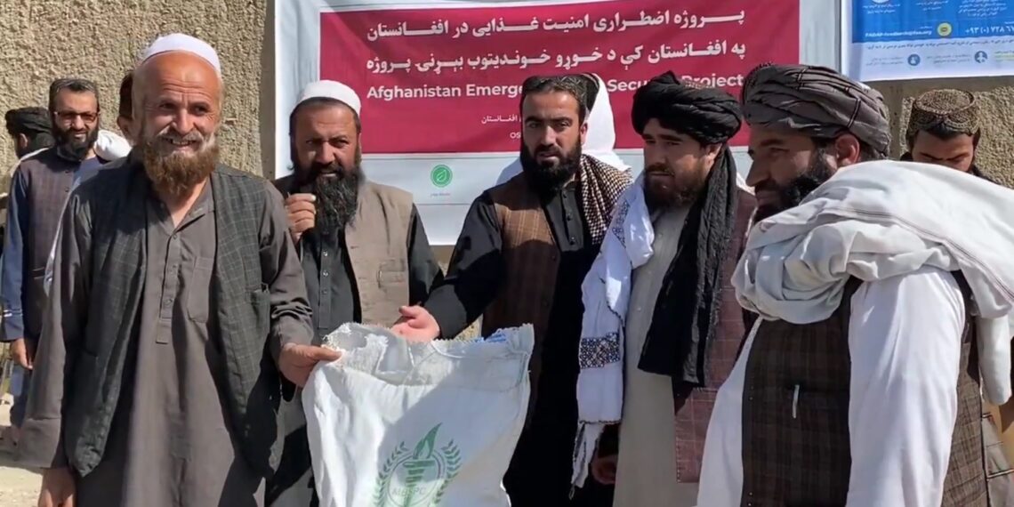 پکتیا کې کروندګرو ته د اصلاح شويو تخمونو او کیمیاوي سرې وېش پیل شو