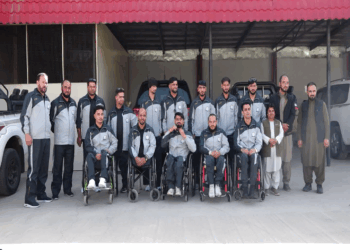 د ويلچير باسکېټ‌بال ملي لوبډله اسيا جام سياليو کې د ګډون په موخه ټایلنډ ته لاړه