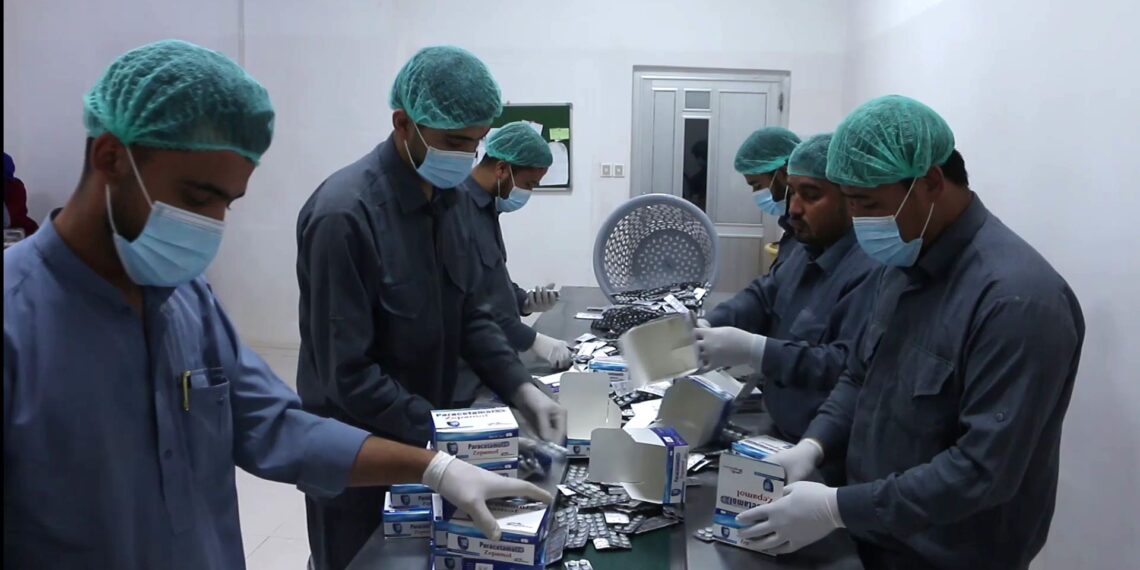 بلخ کې د درمل تولیدولو نوې کارخونې فعالیت پيل کړ