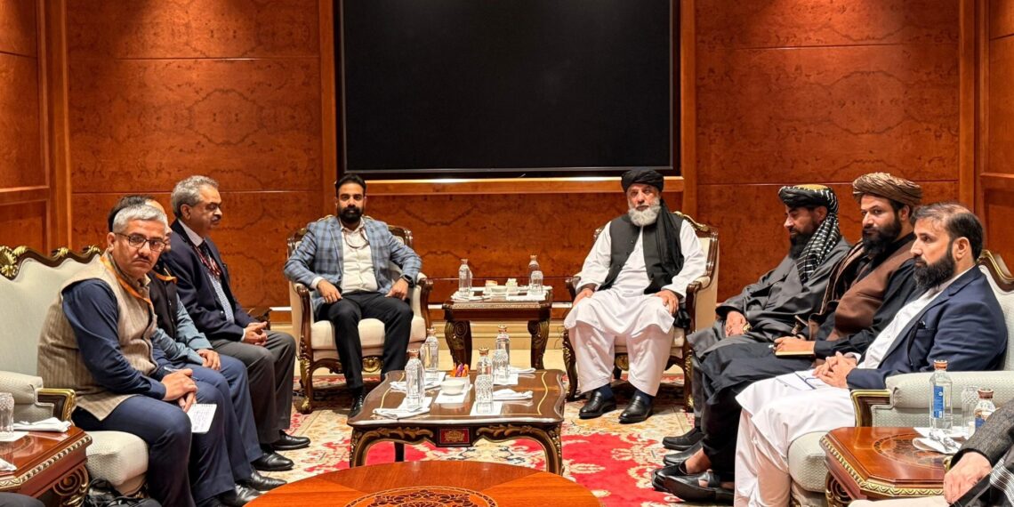 هند ته د صنعت او سوداګرۍ وزیر سفر؛ ټاکل شوې د سوداګرۍ پر زیاتولو خبرې وشي