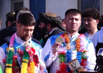 د اسلامي پیوستون سیالیو ګډونوال افغان لوبغاړي له مډالونو سره راستانه شول