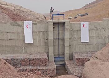 د عصري کرنې هڅه؛ ګلران کې د ۱۳ میلیونه افغانیو په لګښت د اوبو مدیریت پروژه پلې شوه