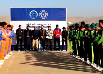 خوست کې د وزیر محمد اکبر خان لومړۍ درجه ولایتي سیالۍ پیل شوې