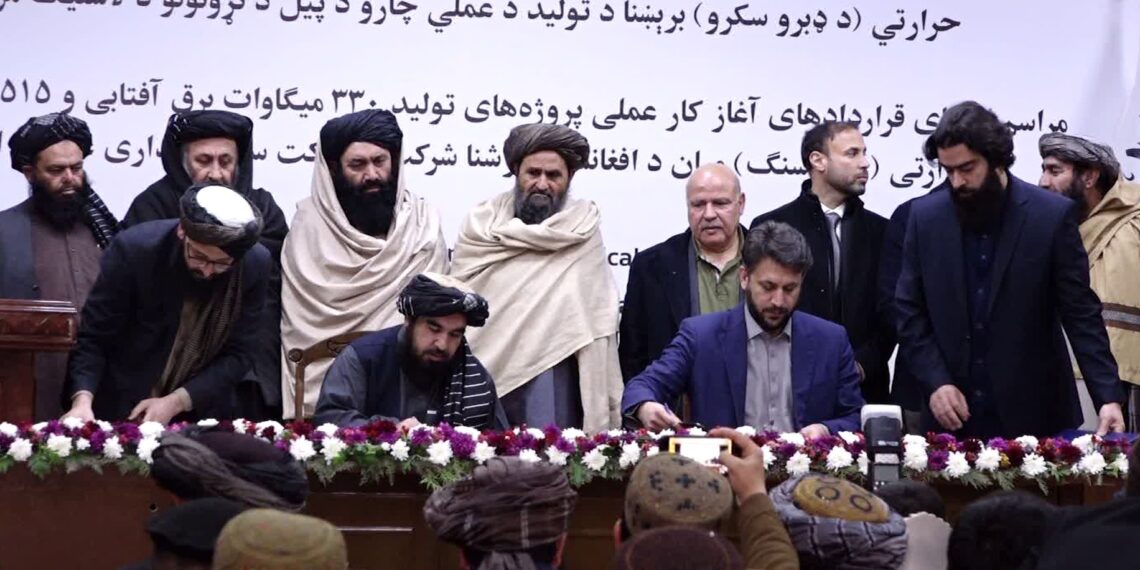 د ۸۴۵ مېګاواټه برېښناتولیدولو پروژ د عملي چارو پیل تړونونه لاسلیک شول