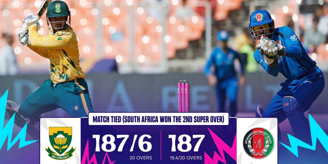 کرېکټ ملي لوبډلې په یوه زړه پورې لوبه کې سوېلي افرېقا ته ماتې ومنله