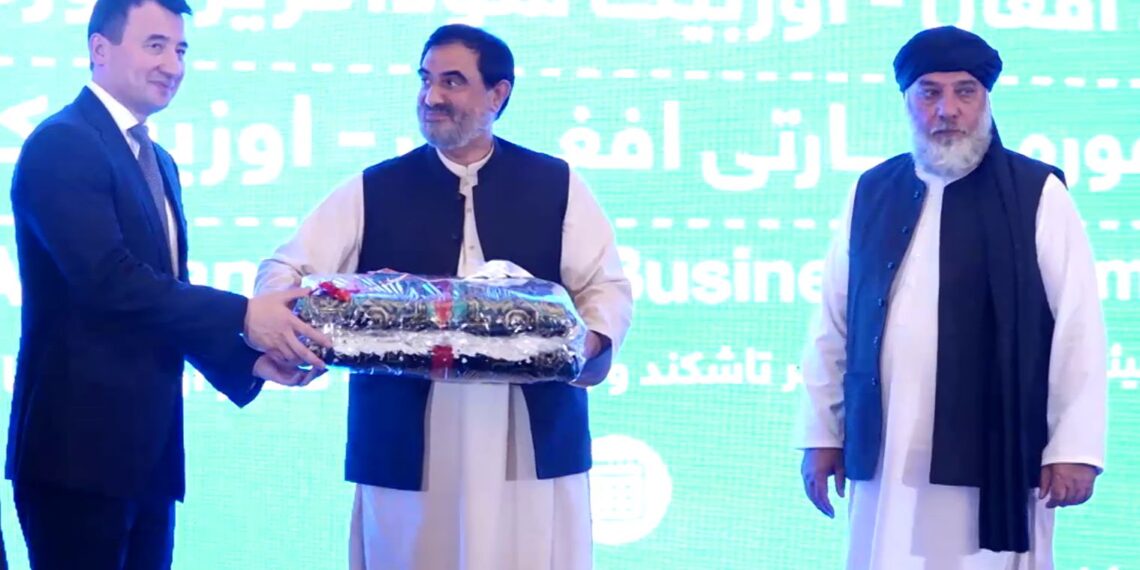 افغانستان او اوزبېکستان پنځه میلیارد ډالرو ته د کلنۍ سوداګرۍ لوړولو هڅه کوي