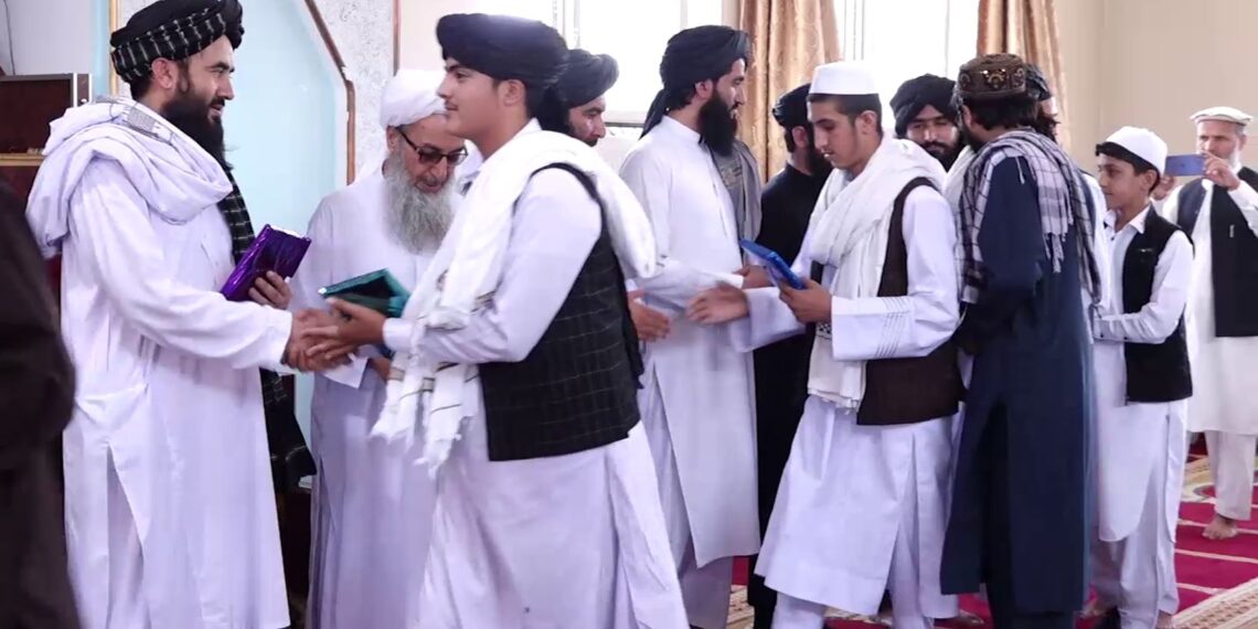 واک کې ته د اسلامي امارت بیا رسېدو پنځمې کلیزې په درشل کې له نظام د ملاتړ غوښتنې